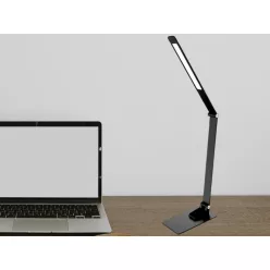   LED asztali lámpa 12W 500lm 3000-6500K dimmelhető USB időzítő - DL5302/B