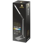 LED asztali lámpa 12W 500lm 3000-6500K dimmelhető USB időzítő - DL5302/B