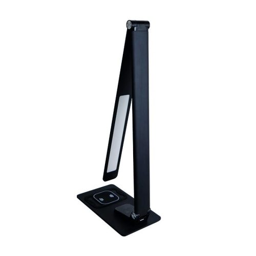 LED asztali lámpa 12W 500lm 3000-6500K dimmelhető USB vezeték nélküli töltés - DL5303/B