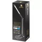 LED asztali lámpa 12W 500lm 3000-6500K dimmelhető USB vezeték nélküli töltés - DL5303/B