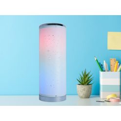   LED asztali atmoszférikus lámpa 5W RGBIC+W távirányítóval Ø130x352mm - DL6402