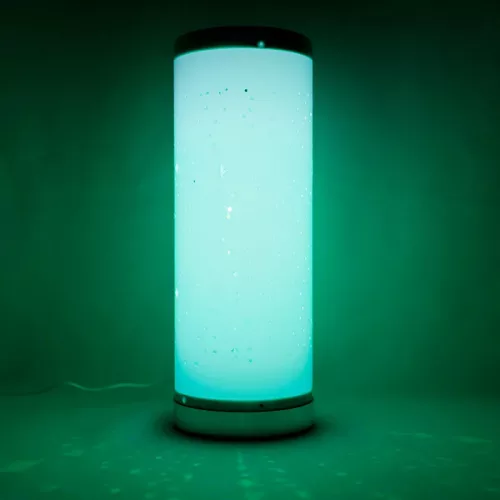 LED asztali atmoszférikus lámpa 5W RGBIC+W távirányítóval Ø130x352mm - DL6402