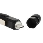 LED tölthető munkalámpa 6W, IP44, Li-Ion 800mAh, állítható, fejlámpa funkció - FL05R