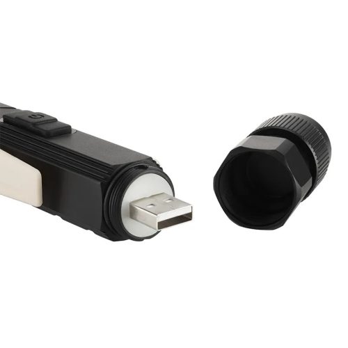 LED tölthető munkalámpa 6W, IP44, Li-Ion 800mAh, állítható, fejlámpa funkció - FL05R