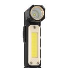 LED tölthető munkalámpa 6W, IP44, Li-Ion 800mAh, állítható, fejlámpa funkció - FL05R