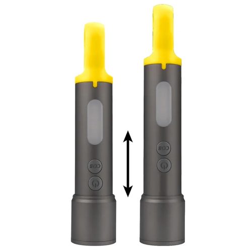 LED tölthető kézi lámpa 8W, IPX4, Li-Ion 1200mAh, több fénymód, USB-C - FL06R