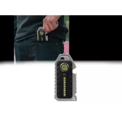   LED tölthető munkalámpa 1W, IP44, Li-Ion 400mAh, több fényfunkció, mágneses - FL07R