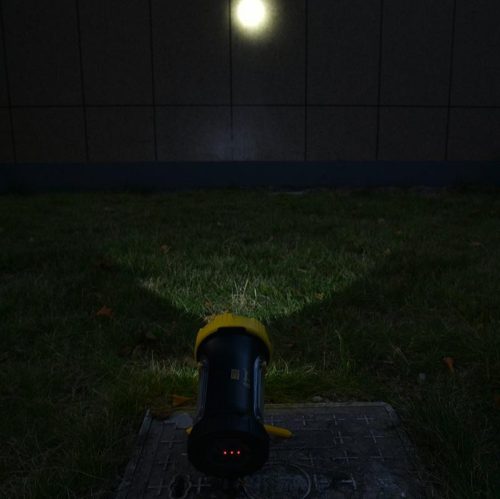 LED tölthető kézilámpa + powerbank 5W+3W, 530Lm, IP65, 203x158x113mm - FS03R