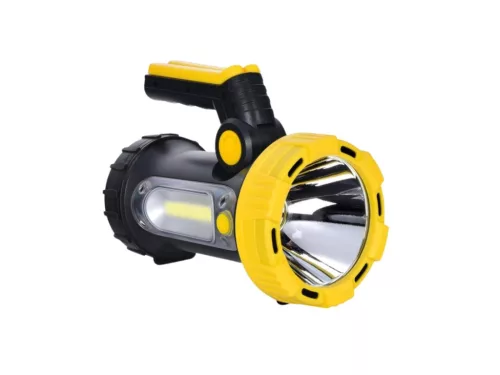 LED tölthető kézilámpa + powerbank 5W+3W, 530Lm, IP65, 203x158x113mm - FS03R