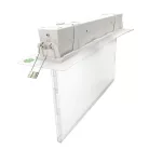 Mennyezeti szerelőkészlet vészvilágító lámpatesthez 370x90 mm - HE01