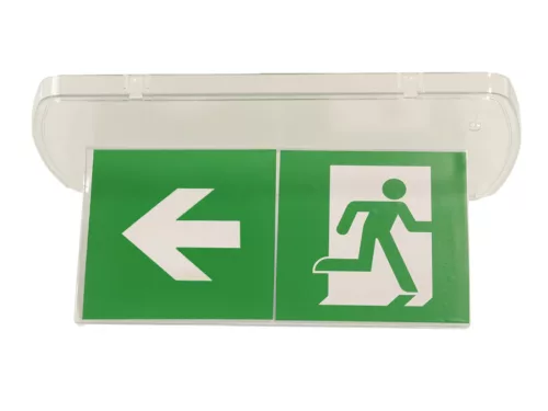 Diffúzor mennyezeti szereléshez LEL103 vészvilágításhoz, 260x112mm - HE11