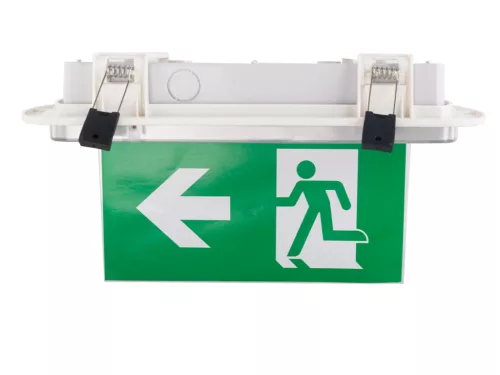 Mennyezeti rögzítőkészlet LEL103 vészvilágító lámpákhoz, 300x150mm - HE12