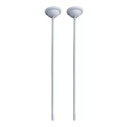 Függesztő konzol LED fénycsöves lámpatesthez T8 foglalathoz, fehér, 1000 mm - HF02