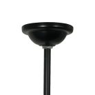 Függesztő konzol LED fénycsöves lámpatesthez 1000 mm fekete - HF02B