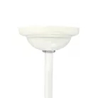 Függesztő konzol LED fénycsöves lámpatesthez T8 foglalathoz, fehér, 1000 mm - HF02