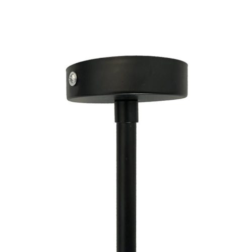 Teleszkópos függesztő konzol LED fénycsöves lámpához 750-1500mm, fekete - HF04B