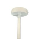 Teleszkópos függesztő konzol LED fénycsöves lámpatesthez 750-1500 mm fehér - HF04