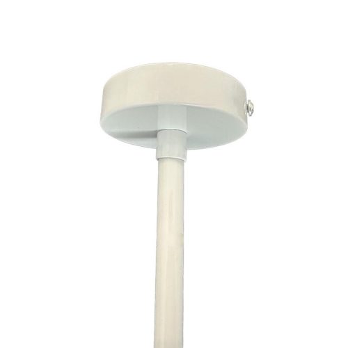 Teleszkópos függesztő konzol LED fénycsöves lámpatesthez 750-1500 mm fehér - HF04