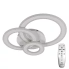 LED design mennyezeti lámpa 90W, 7300 lm, 3000-6500K, IP20, Ø499 mm - J1300/W