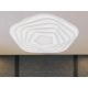 LED design mennyezeti lámpa 125W, 10200 lm, 3000K-6500K, IP20, fém-akril - J1301/W
