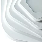 LED design mennyezeti lámpa 125W, 10200 lm, 3000K-6500K, IP20, fém-akril - J1301/W