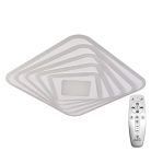 LED design mennyezeti lámpa 150W, 12300 lm, 3000K-6500K, IP20, fém-akril - J1302/W