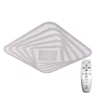 LED design mennyezeti lámpa 150W, 12300 lm, 3000K-6500K, IP20, fém-akril - J1302/W