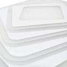 LED design mennyezeti lámpa 150W, 12300 lm, 3000K-6500K, IP20, fém-akril - J1302/W