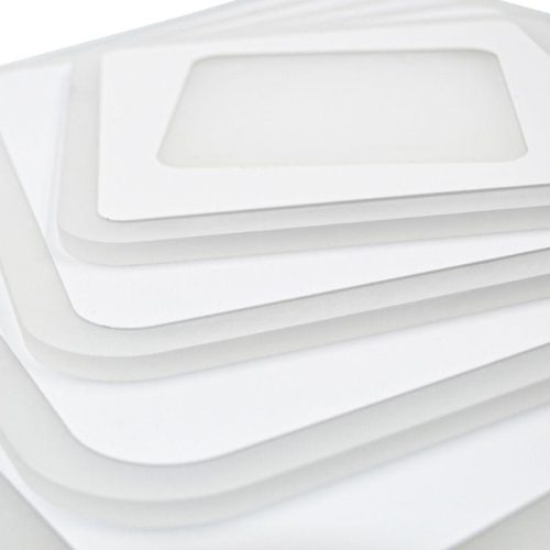 LED design mennyezeti lámpa 150W, 12300 lm, 3000K-6500K, IP20, fém-akril - J1302/W