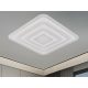 LED design mennyezeti lámpa 95W, 7700 lm, 3000K-6500K, IP20, fém-akril - J1304/W