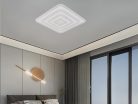 LED design mennyezeti lámpa 95W, 7700 lm, 3000K-6500K, IP20, fém-akril - J1304/W