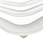 LED design mennyezeti lámpa 95W, 7700 lm, 3000K-6500K, IP20, fém-akril - J1304/W