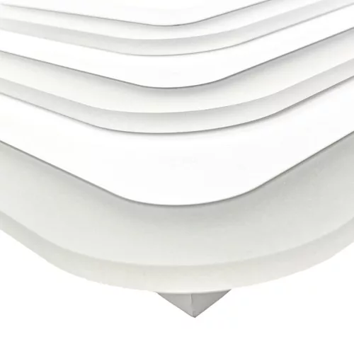 LED design mennyezeti lámpa 95W, 7700 lm, 3000K-6500K, IP20, fém-akril - J1304/W