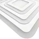 LED design mennyezeti lámpa 95W, 7700 lm, 3000K-6500K, IP20, fém-akril - J1304/W