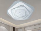 LED design mennyezeti lámpa 105W, 8600 lm, 3000K-6500K, IP20, fém-akril - J1306/W