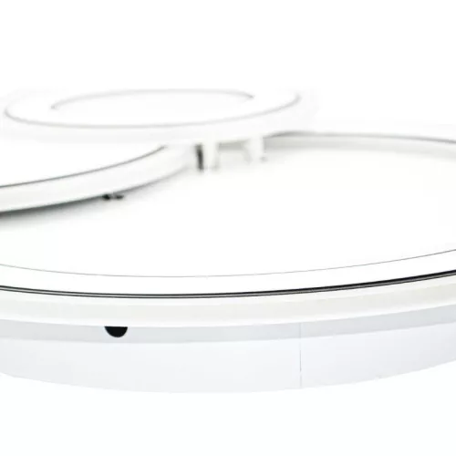 LED design mennyezeti lámpa 40W, 3300 lm, 3000K-6500K, IP20, fém-akril - J1308/W