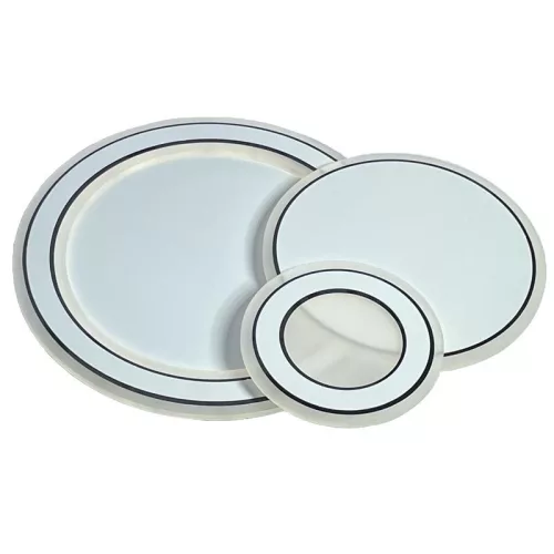 LED design mennyezeti lámpa 40W, 3300 lm, 3000K-6500K, IP20, fém-akril - J1308/W