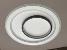 LED design mennyezeti lámpa 85W, 6800 lm, 3000K-6500K, IP20, fém-akril - J1309/W