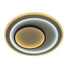 LED design mennyezeti lámpa 85W, 6800 lm, 3000K-6500K, IP20, fém-akril - J1309/W
