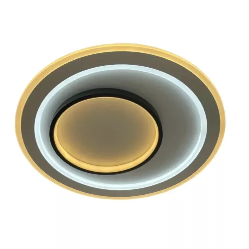 LED design mennyezeti lámpa 85W, 6800 lm, 3000K-6500K, IP20, fém-akril - J1309/W