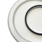 LED design mennyezeti lámpa 85W, 6800 lm, 3000K-6500K, IP20, fém-akril - J1309/W