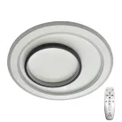 LED design mennyezeti lámpa 85W, 6800 lm, 3000K-6500K, IP20, fém-akril - J1309/W