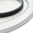 LED design mennyezeti lámpa 85W, 6800 lm, 3000K-6500K, IP20, fém-akril - J1309/W