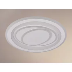   LED design mennyezeti lámpa 100W, 8000lm, 3000-6500K, Ø499mm, IP20 - J1310/W