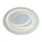 LED design mennyezeti lámpa 100W, 8000lm, 3000-6500K, Ø499mm, IP20 - J1310/W