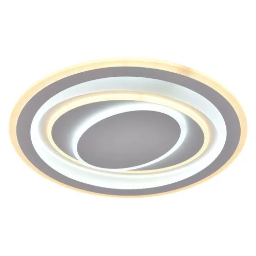 LED design mennyezeti lámpa 100W, 8000lm, 3000-6500K, Ø499mm, IP20 - J1310/W