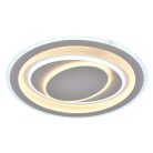 LED design mennyezeti lámpa 100W, 8000lm, 3000-6500K, Ø499mm, IP20 - J1310/W