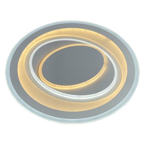 LED design mennyezeti lámpa 100W, 8000lm, 3000-6500K, Ø499mm, IP20 - J1310/W
