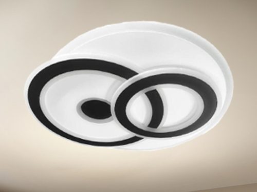 LED design mennyezeti lámpa 105W, 8700lm, 3000-6500K, Ø499mm, IP20 - J1311/WB