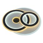 LED design mennyezeti lámpa 105W, 8700lm, 3000-6500K, Ø499mm, IP20 - J1311/WB